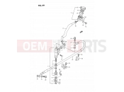SUZUKI DR350SU P (1993) 49 - REAR MASTER CYLINDER