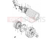 SUZUKI DR500R G (1986) 15 - CLUTCH