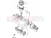 SUZUKI DR500R H (1987) 5 - CRANKSHAFT