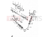 SUZUKI DR500R H (1987) 8 - CAM SHAFT - VALVE