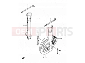 SUZUKI DR500R H (1987) 40 - FRONT FORK COVER (MODEL H/J)