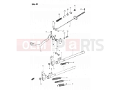 SUZUKI DR500S D (1983) 41 - STAND - REAR BRAKE