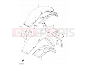SUZUKI DR500S D (1983) 61 - REAR FENDER