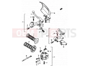 SUZUKI DR500S G (1986) 48 - LEFT HANDLE SWITCH (MODEL G/DR500SH/DR500SJ)