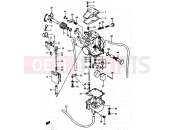 SUZUKI DR500S H (1987) 10 - CARBURETOR (MODEL G/H)