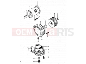 SUZUKI DR500S H (1987) 13 - OIL PUMP