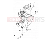 SUZUKI DR500S J (1988) 11 - AIR CLEANER