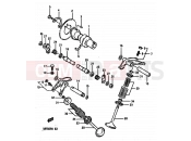 SUZUKI DR600R G (1986) 8 - CAM SHAFT-VALVE