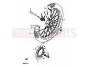 SUZUKI DR600R G (1986) 45 - FRONT WHEEL