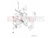 SUZUKI DR650S N (1992) 14 - OIL COOLER