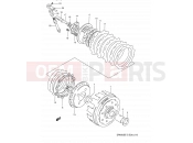 SUZUKI DR650S N (1992) 15 - CLUTCH (MODEL N/P)