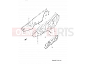 SUZUKI DR650S N (1992) 33 - FRAME COVER (MODEL N/P)