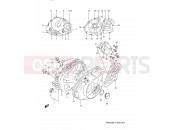 SUZUKI DR650S P (1993) 4 - CRANKCASE COVER (MODEL N/P)