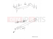 SUZUKI DR650S P (1993) 28 - STAND - REAR BRAKE
