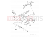SUZUKI DR650S P (1993) 45 - REAR SWINGING ARM