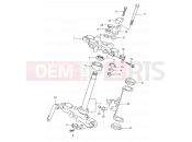 SUZUKI DR650SE K1 (2001) (E03,E28,E33) 45 - STEERING STEM