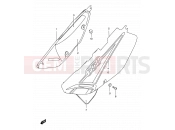 SUZUKI DR650SE K1 (2001) (E22) 36 - FRAME COVER (MODEL K1)