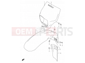 SUZUKI DR650SE K1 (2001) (E54) 37 - HEADLAMP HOUSING (MODEL K1)