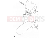 SUZUKI DR650SE K1 (2001) (E54) 37C - HEADLAMP HOUSING (MODEL K4 E24)