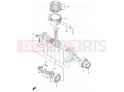 SUZUKI DR650SE K2 (2002) (E03,E28,E33) 5 - CRANKSHAFT