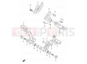 SUZUKI DR650SE K2 (2002) (E03,E28,E33) 31 - FOOTREST