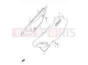 SUZUKI DR650SE K2 (2002) (E04,E17,E18,E24,E34) 36A - FRAME COVER (MODEL K2)
