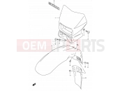 SUZUKI DR650SE K2 (2002) (E04,E17,E18,E24,E34) 37A - HEADLAMP HOUSING (MODEL K2)