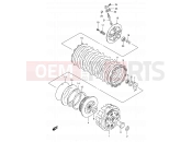SUZUKI DR650SE K3 (2003) (E03,E28,E33) 16 - CLUTCH