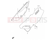SUZUKI DR650SE K3 (2003) (E03,E28,E33) 36B - FRAME COVER (MODEL K3/K4/K5)