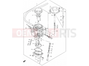 SUZUKI DR650SE K3 (2003) (E04,E17,E18,E24,E34) 10 - CARBURETOR