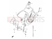 SUZUKI DR650SE K4 (2004) (E03,E28,E33) 33C - FUEL TANK (MODEL K4)