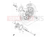 SUZUKI DR650SE K4 (2004) (E24) 51 - REAR WHEEL