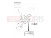 SUZUKI DR650SE K5 (2005) (E03,E28,E33) 42 - LABEL