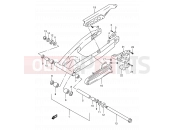 SUZUKI DR650SE K5 (2005) (E03,E28,E33) 49 - REAR SWINGING ARM