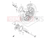 SUZUKI DR650SE K5 (2005) (E03,E28,E33) 51 - REAR WHEEL