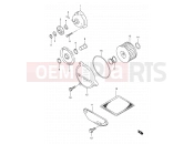 SUZUKI DR650SE K5 (2005) (E24) 13 - OIL PUMP
