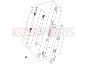 SUZUKI DR650SE K5 (2005) (E24) 44 - FRONT DAMPER