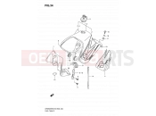 SUZUKI DR650SE K6 (2006) (E03,E28,E33) 34 - FUEL TANK (MODEL K6/K7)