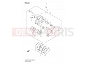 SUZUKI DR650SE K6 (2006) (E03,E28,E33) 53 - REAR CALIPER