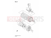 SUZUKI DR650SE K7 (2007) (E03,E28,E33) 17 - CLUTCH