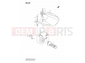 SUZUKI DR650SE K7 (2007) (E03,E28,E33) 40 - RIGHT HANDLE LEVER