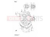 SUZUKI DR650SE K7 (2007) (E24) 2 - CYLINDER HEAD