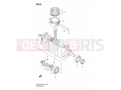 SUZUKI DR650SE K7 (2007) (E24) 6 - CRANKSHAFT