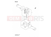 SUZUKI DR650SE K7 (2007) (E24) 29 - HANDLE SWITCH