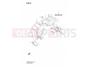 SUZUKI DR650SE K7 (2007) (E24) 41 - REAR FENDER