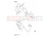 SUZUKI DR650SE K8 (2008) (E03,E28,E33) 13 - MUFFLER