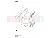 SUZUKI DR650SE K8 (2008) (E03,E28,E33) 37A - FRAME COVER (MODEL K8/K9/L0)