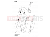 SUZUKI DR650SE K8 (2008) (E03,E28,E33) 45 - FRONT DAMPER