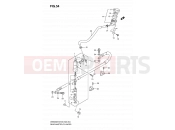 SUZUKI DR650SE K9 (2009) (E03,E28,E33) 54 - REAR MASTER CYLINDER