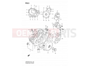 SUZUKI DR650SE K9 (2009) (E24) 5 - CRANKCASE COVER